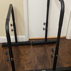 Dip Bar Station for exercise; H30to40”, Deep26”, in good condition. West Boca 