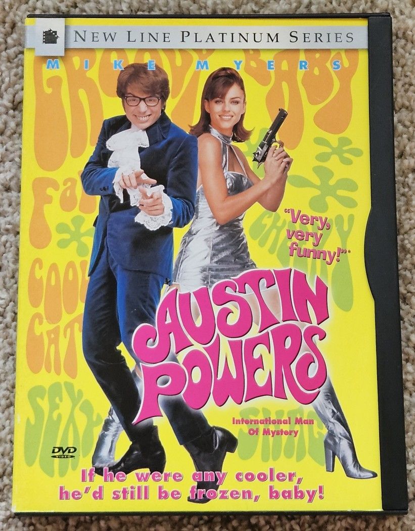 Austin Powers DVD Movie With Mike Myers 1997