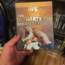 UFC: The Ultimate 100 Greatest Fights Blu-ray 6 Disc Set MMA 