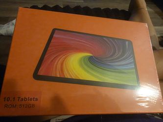 10.1” IPS HD Tablet 512GB Memory Android 13 With 2 Sim Card Slots WiFi - NEW
$50