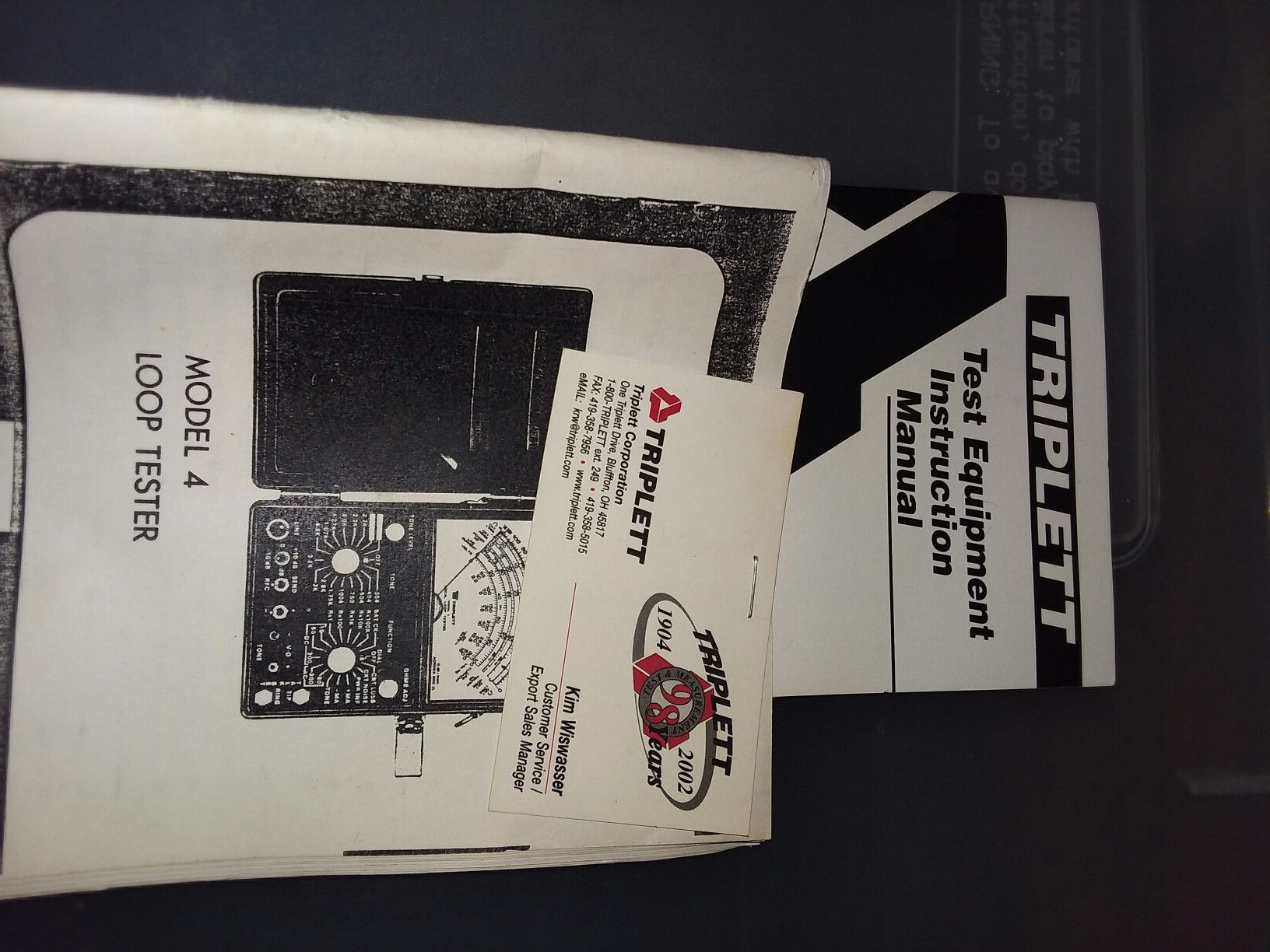 Triplett loop tester