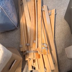 Ikea queen slatted bed base
