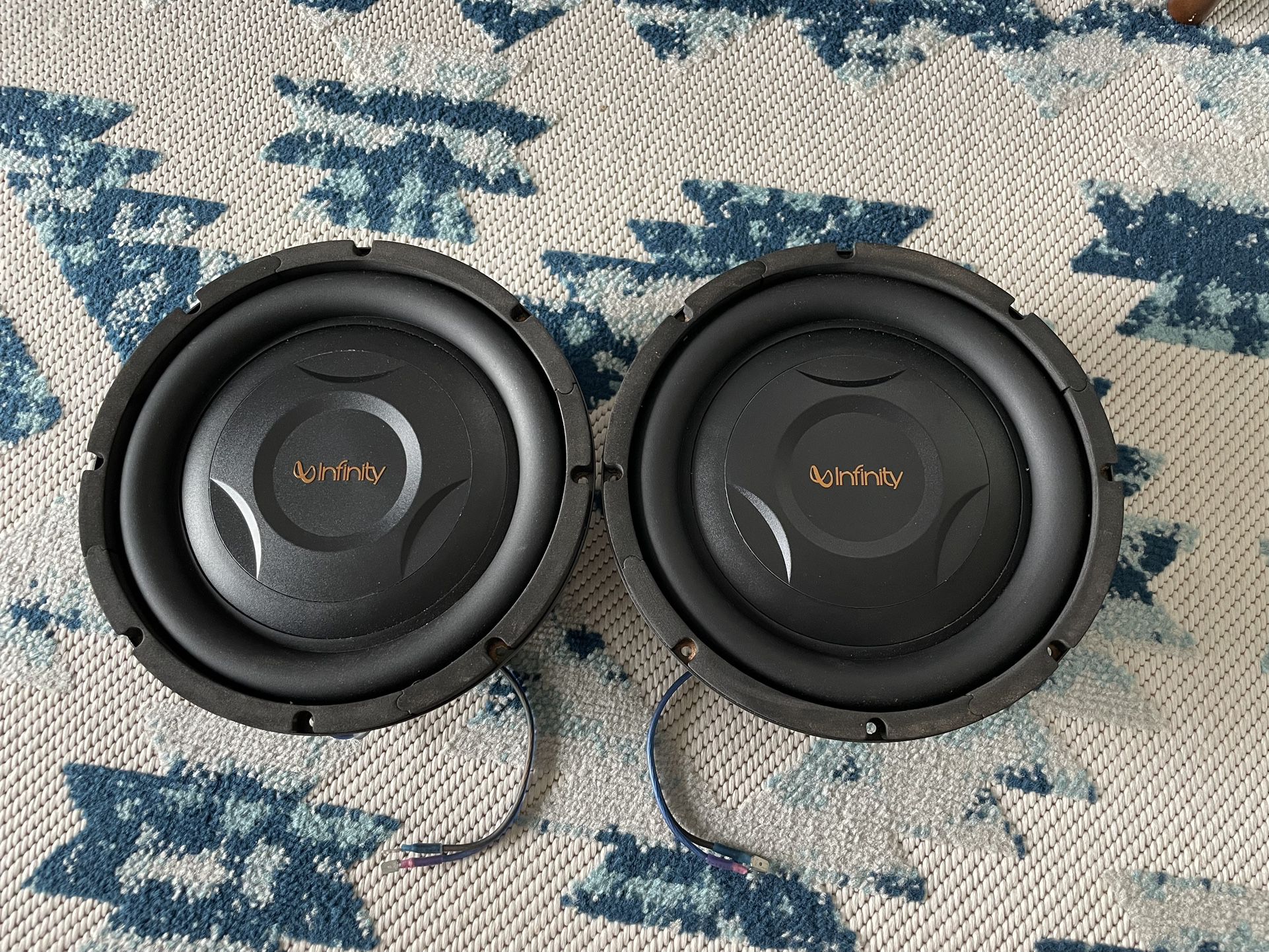 Infinity 1000s 10” Shallow Subwoofers 