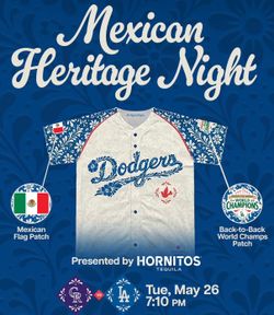 Dodgers tickets Mexican Heritage Night