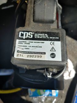 Cps Vacuum Pump