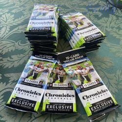 Panini Chronicles Football Fat Packs 