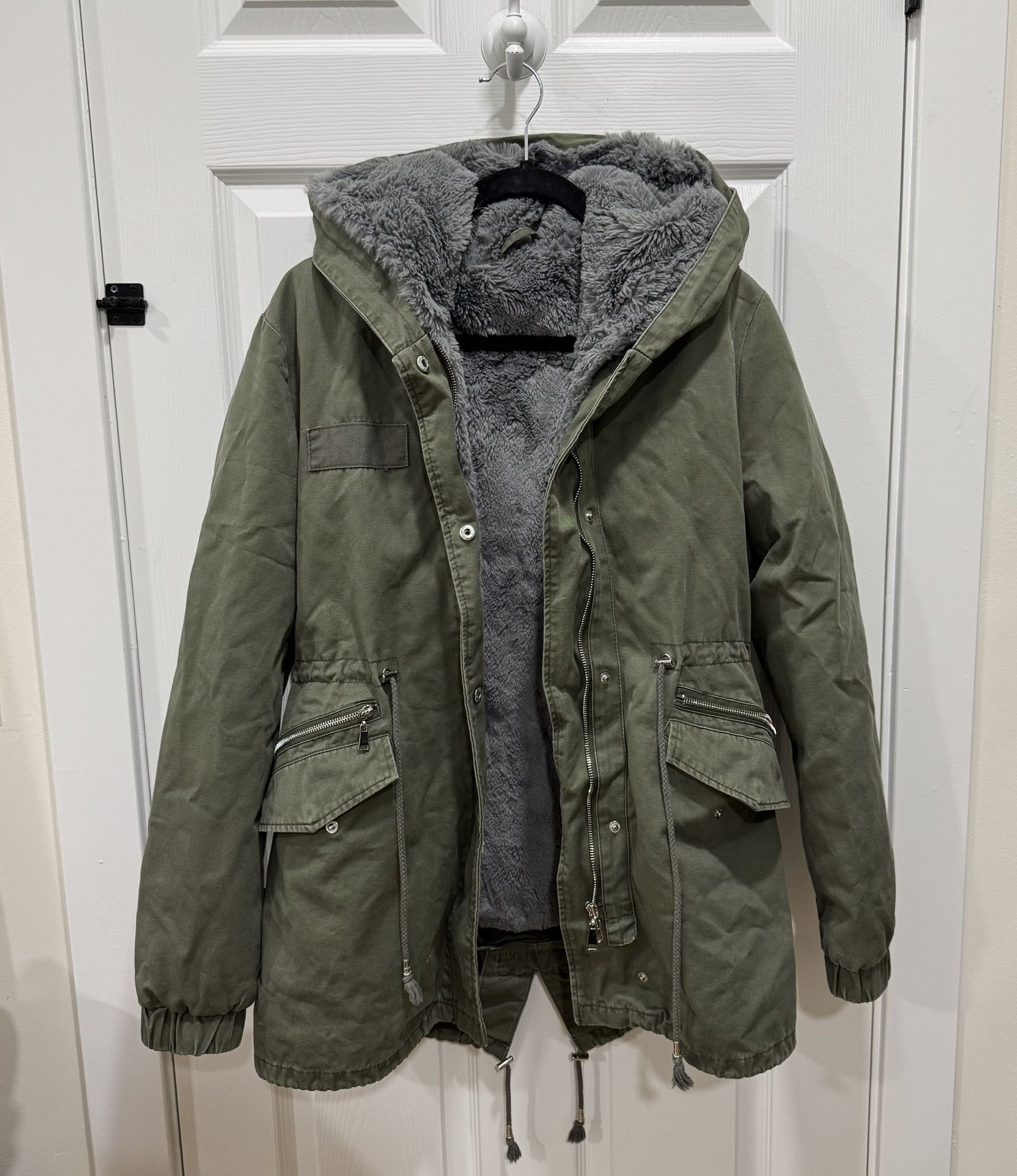 Green Parka size S