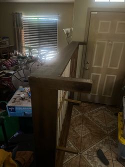 Queen bed frame