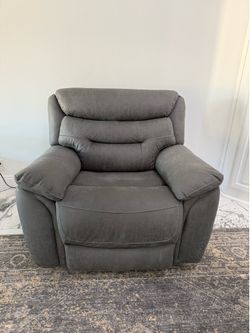 🛋️ XL Motorized Reclining Extra Cushion Chair 🛋️