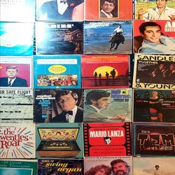 Vintage Antique Vinal Records 