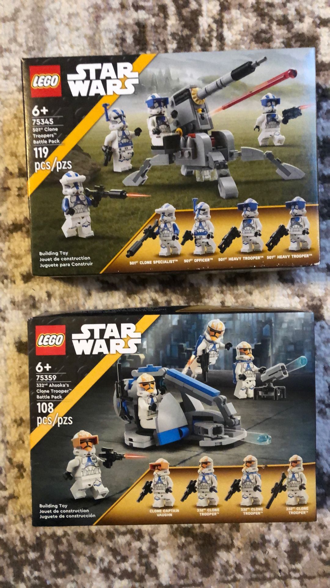 Lego 501st And 332nd Clone Troopers 75(contact info removed)9