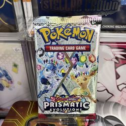 Prismatic Evolutions Prismatic Booster Packs 
