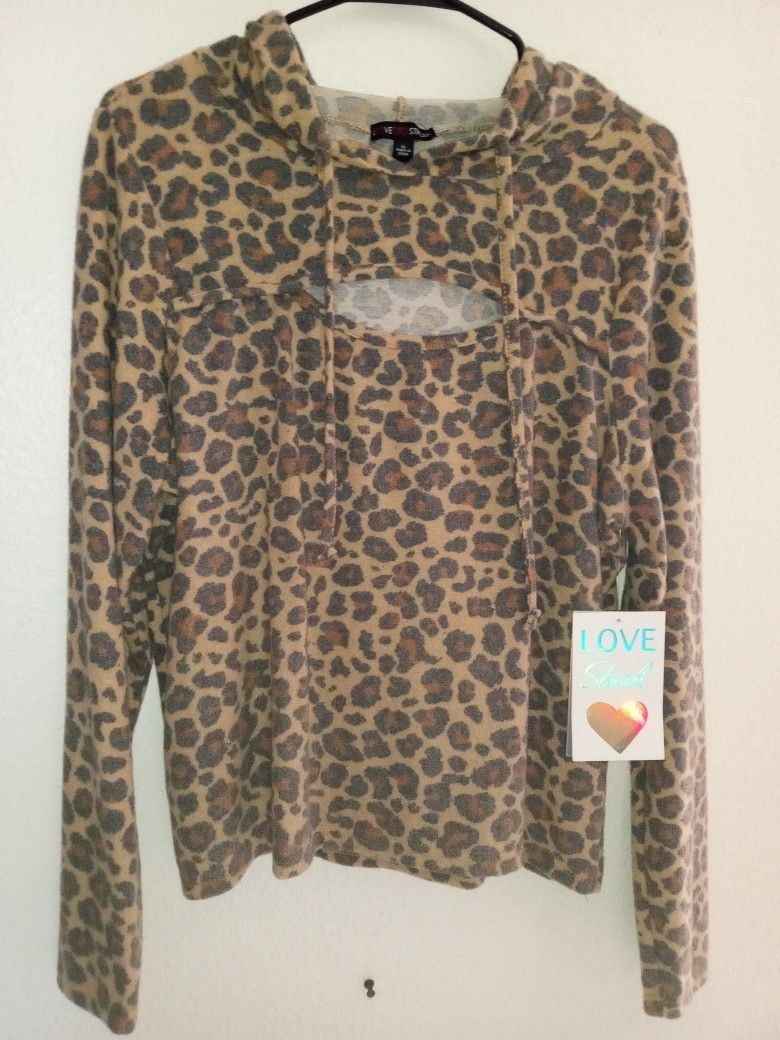 New Cheetah Hoodie