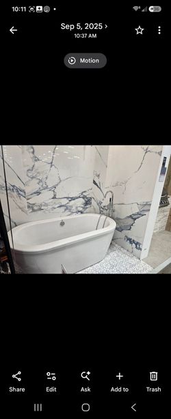Tub / shower conversion
