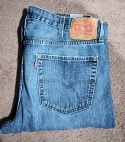 Levi's 559 Men's Cotton Jeans - Light Stonewash Sz 38x30