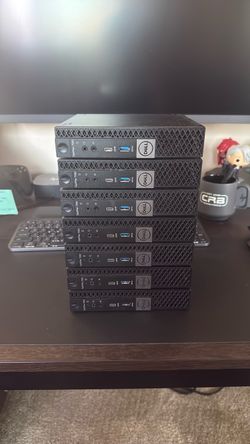 7x Dell OptiPlex 7060 Micro (i5, 16GB, 256GB)