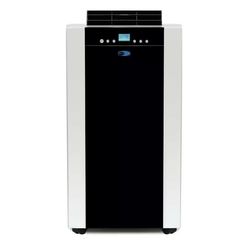 14000 BTU ( ASHRAE )Portable Air Conditioner Cools 500 Sq. Ft. with Dehumidifier, Remote, and Filter in Black