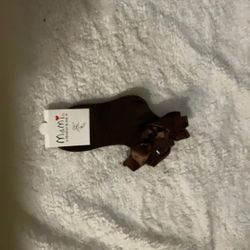 Coffee Brown Sock Two Set