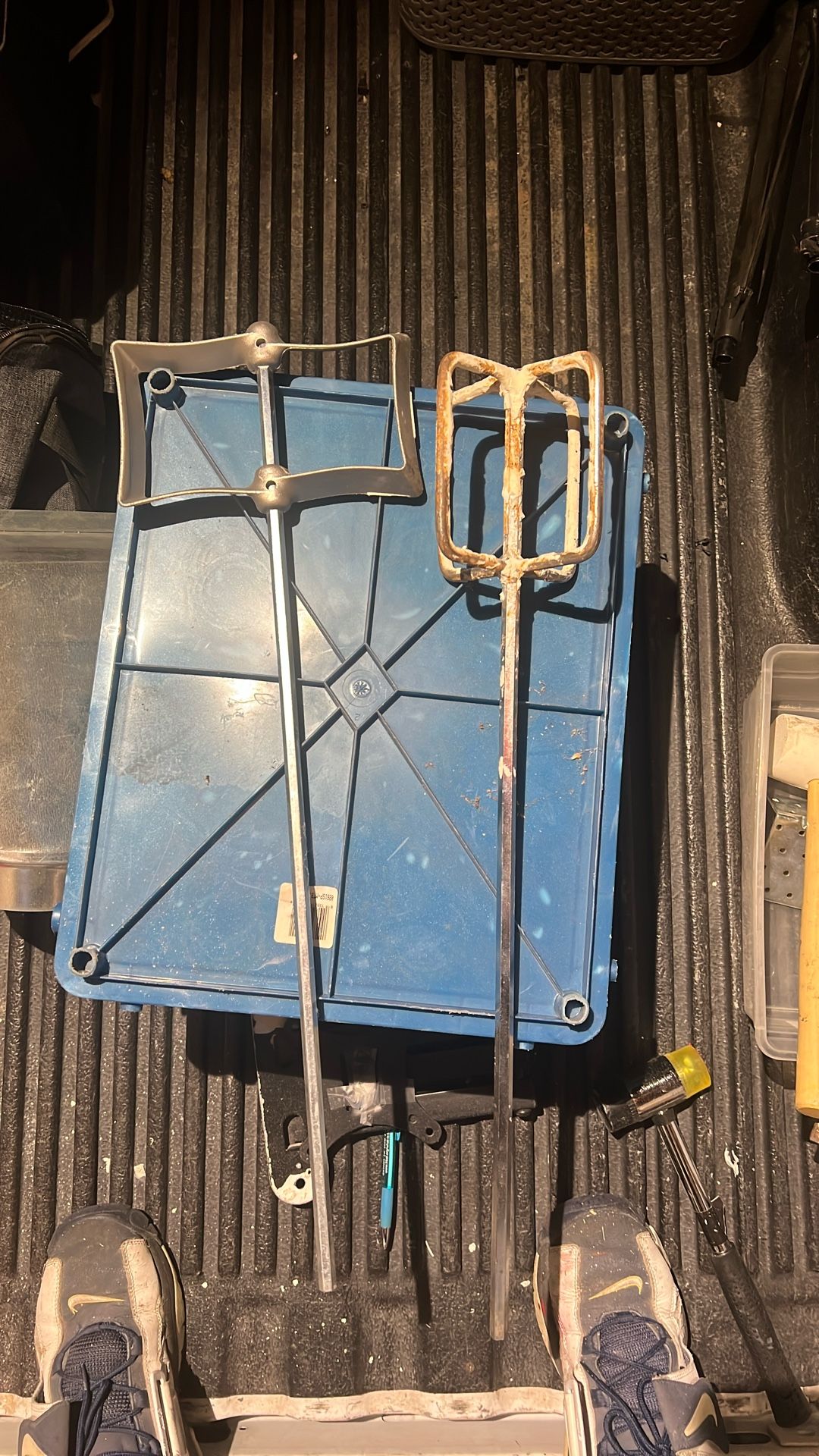 Drywall concrete mixers