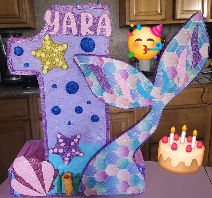 Mermaid Pinata/made custom
