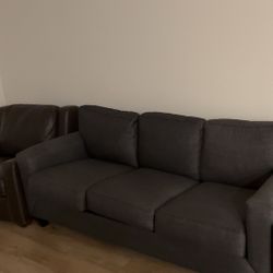 Sleeper Sofa and 2 Arm Chairs
