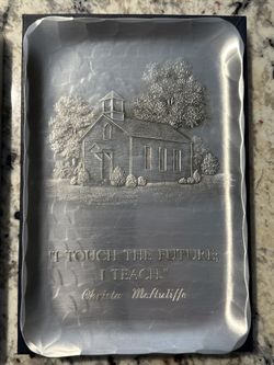NEW I Teach Schoolhouse Tray, Gift For Teacher
