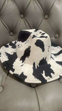 Cow Print Cowboy Hat