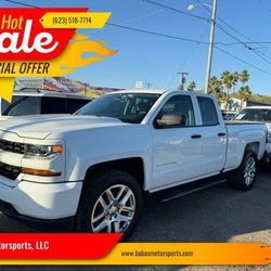 ON SALE NOW 2017 CHEVROLET SILVERADO 1500 CUSTOM 4.3L V6 CLEAN CARFAX - $18,000 (⭐ OVER 200+ CARS TRUCKS MINIVANS& SUVS TO CHOOSE FROM!⭐)