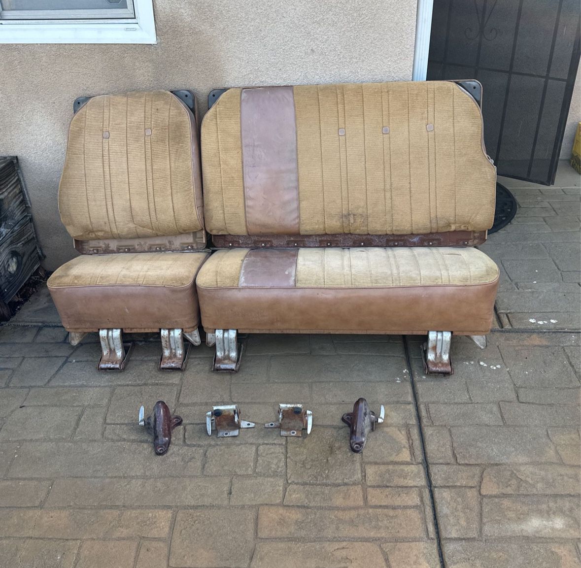 Chevy GMC Squarebody Rear Seat Set 