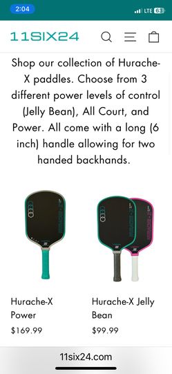 11six24 Pickleball Paddles/Gear With $10 Discount Code. Well Reviewed On YouTube. Use link below