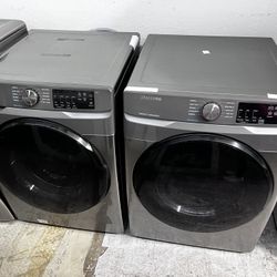 SAMSUNG WASHER AND GAS DRYER 