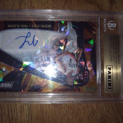 Panini Nassir Little Autograph Graded Card