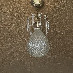 Palm Beach Regency, 1970’s Vintage Pineapple Chandelier 