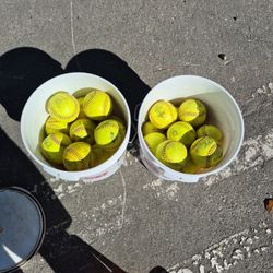Bucket Of Softballs