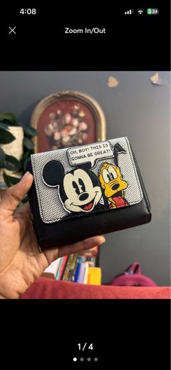Mickey and friends lounge fly wallet