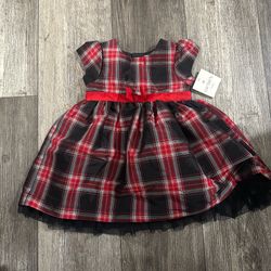 Carter’s Baby Toddler 12 Months Plaid Red Black