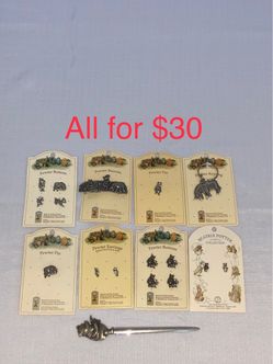 Hand cast fine Pewter. All for $30