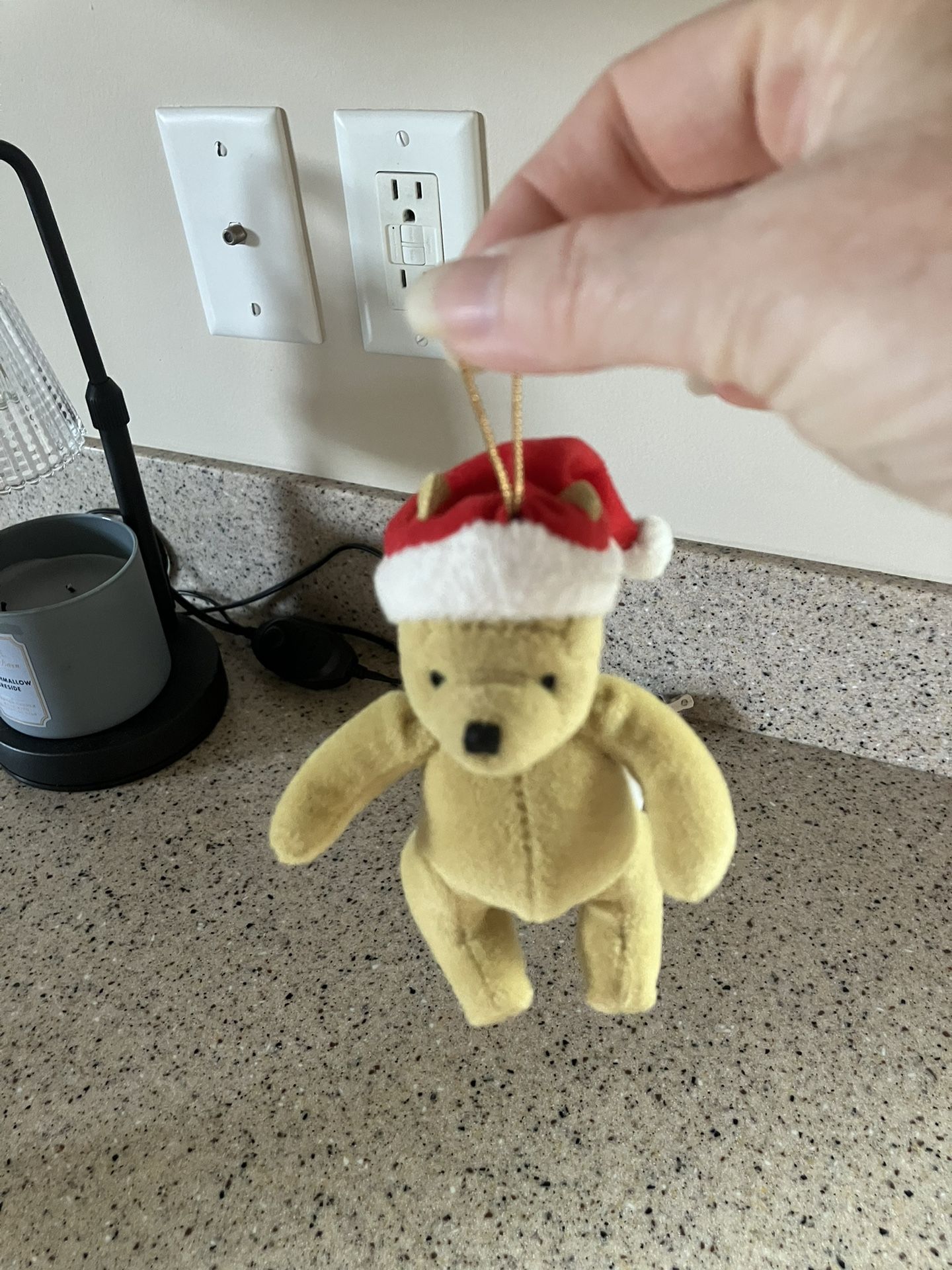 Gund Pooh Ornament From 1990 Has Tag