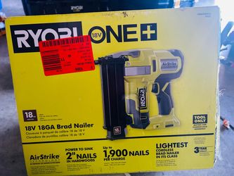 Ryobi 18V ONE+ 18GA Brad Nailer