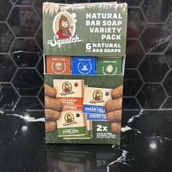 Dr Squatch 6 Pack Bar Soap 