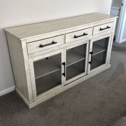 Farm House Console And Side Tables With Outlets