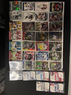 NFL Football Trading Cards Lot Mixed