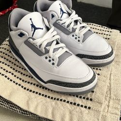 Retro Jordan 3 White/ Navy