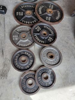 230 lb Olympic Plate Set