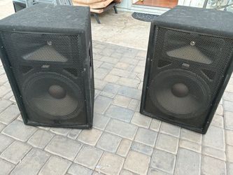 JBL JRX115 PA Speakers Pair + Crown Amp – Complete Sound System