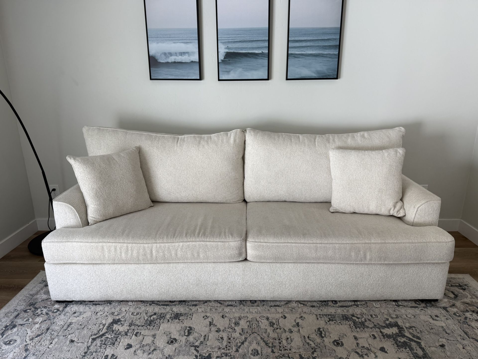 Living Spaces Queen Size Sofa Bed/ Couch