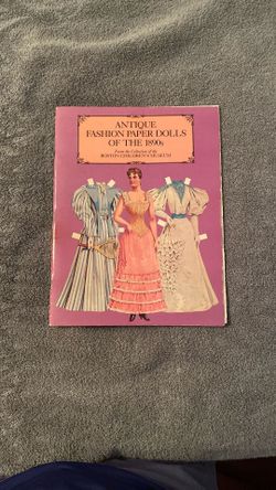 Antique Fashion Paper Dolls Of The 1890s-From The Collection Of The Boston Children’s Museum