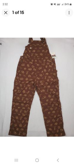 Duluth Trading Garden Heirloom Overalls Horse Shoe Womens XL & XXL Ker County Fair New with Tag Cash only