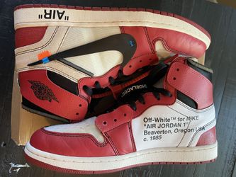 OFF WHITE JORDAN CHICAGO 1’s