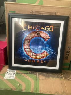 Chicago Cubs wall art Wrigley Field